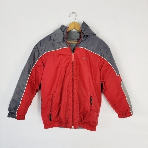 Boys Medium (10-12) reversible Nike jacket - Picture 1 of 7